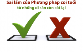 Sai lầm của một số Phương pháp coi tuổi