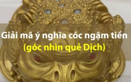 Giải mã ý nghĩa cóc ngậm tiền dưới góc nhìn chuyên gia Dịch lý