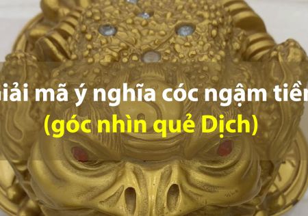 Giải mã ý nghĩa cóc ngậm tiền dưới góc nhìn chuyên gia Dịch lý